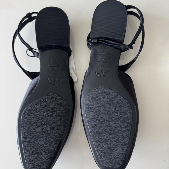 Zara Black Women's Sandals - Picture 3 of 4
